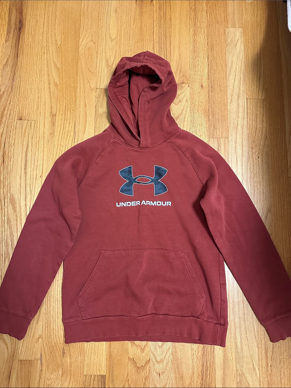 Under ArmourYouth Pullover Hoodie with Logo